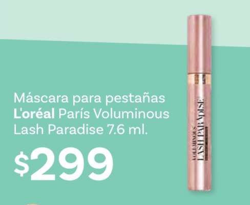 Máscara para pestañas L'oréal París Voluminous Lash Paradise 7.6 ml