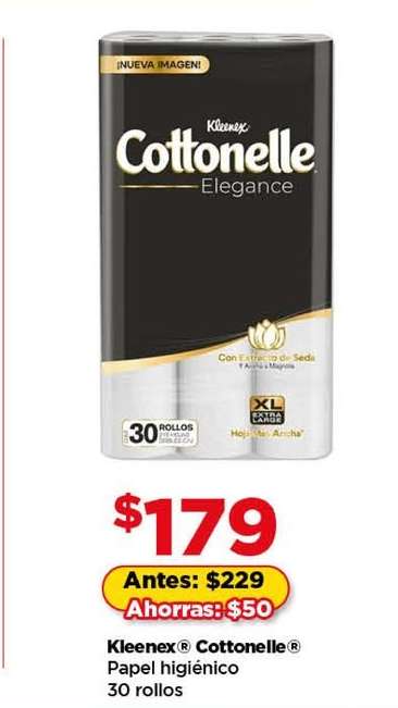 Kleenex Cottonelle Papel higiénico