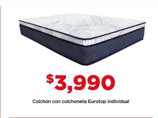 Colchón con colchoneta Eurotop individual