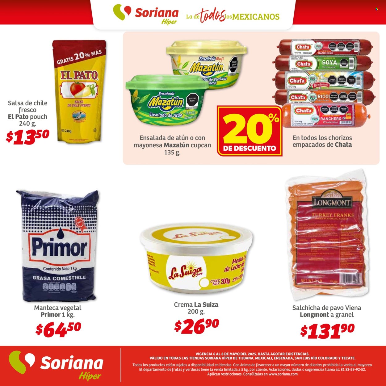 Catálogo Soriana Híper - 6.5.2025 - 8.5.2025.