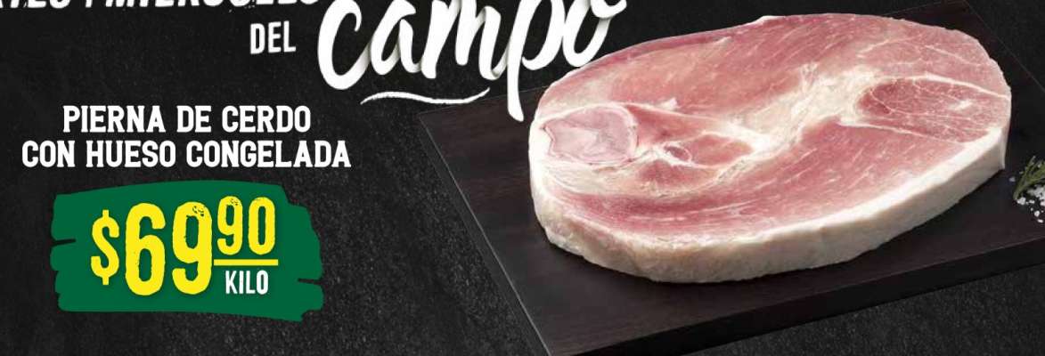 PIERNA DE CERDO CON HUESO CONGELADA