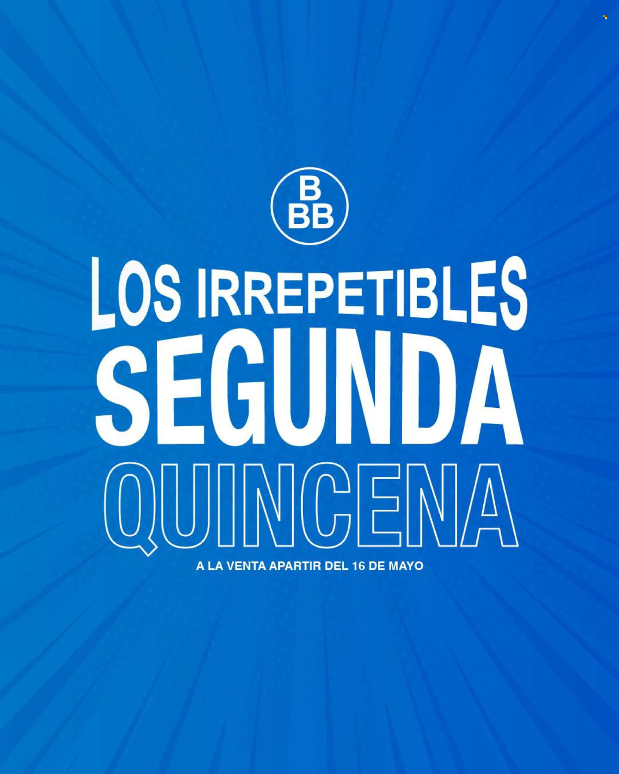 Catálogo Tiendas 3B - 1.5.2025 - 31.5.2025.