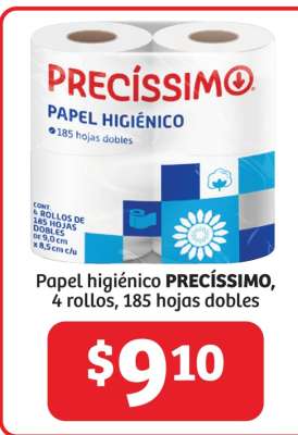 Papel higiénico PRECÍSSIMO