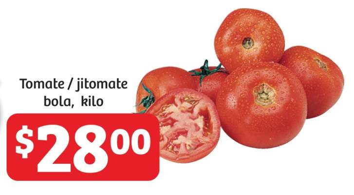 Tomate / jitomate bola, kilo
