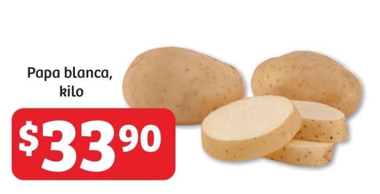 Papa blanca, kilo