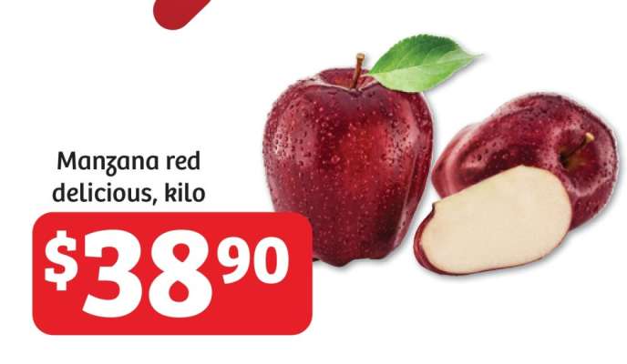 Manzana red delicious, kilo