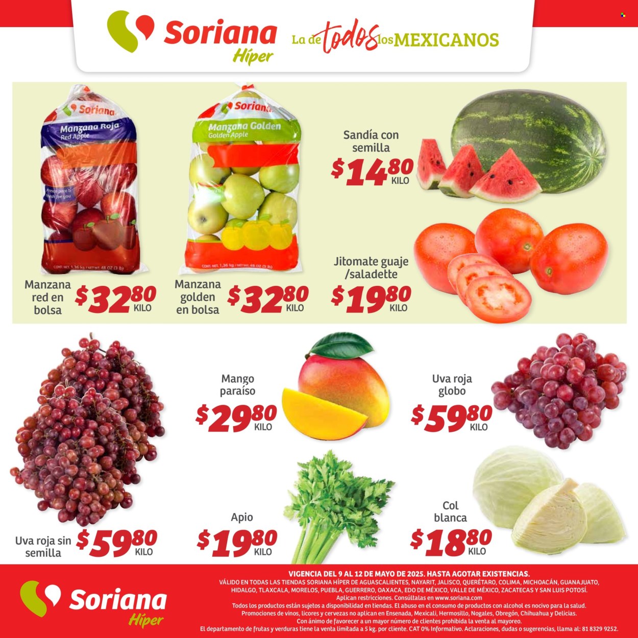 Catálogo Soriana Híper - 9.5.2025 - 12.5.2025.