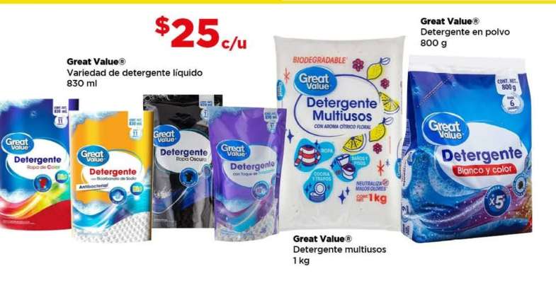 Great Value Detergente